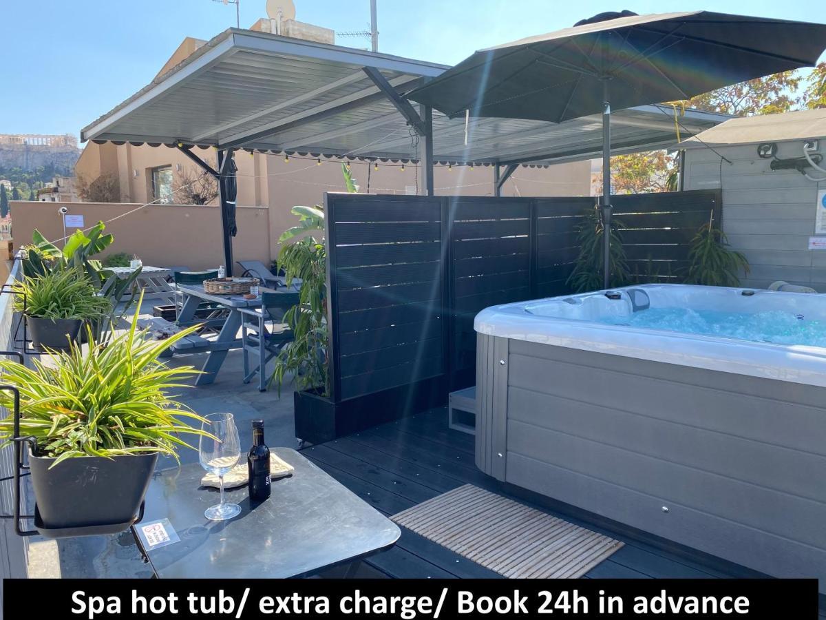 Monastiraki Citycenter Sleepbox- Unspoiled Athens Apartments מראה חיצוני תמונה